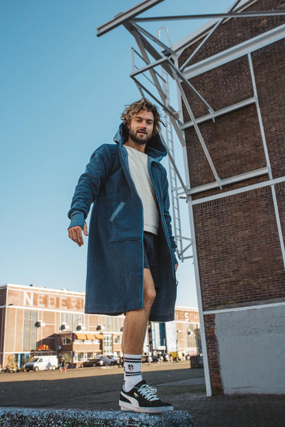 Balboa Herren-Bademantel Ocean Blue