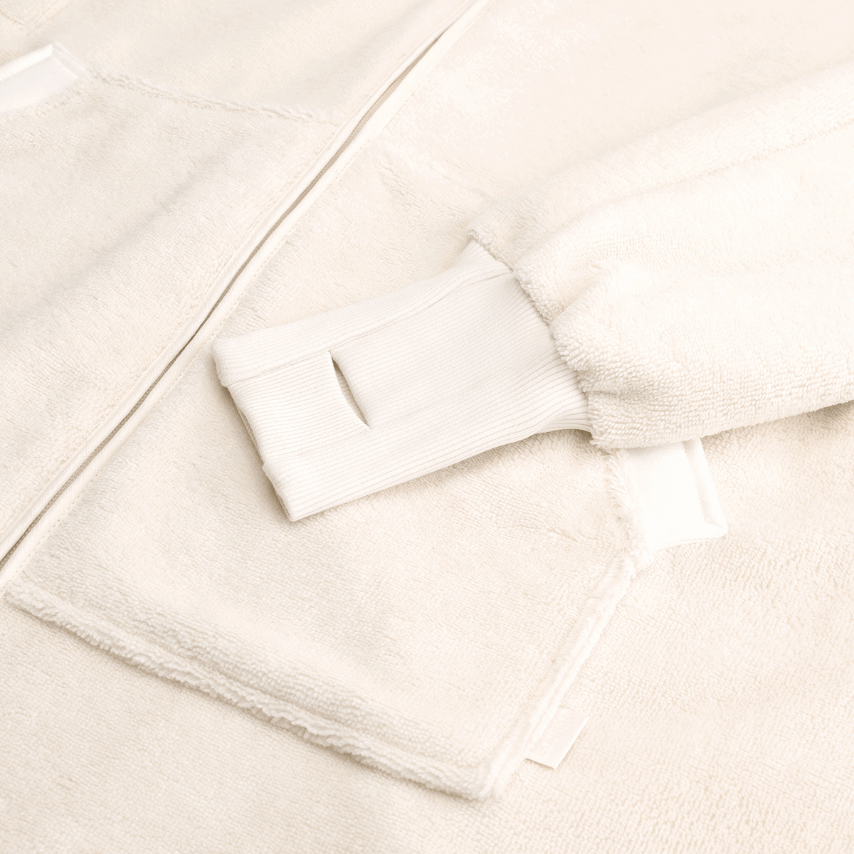 Balboa heren badjas Pebble White