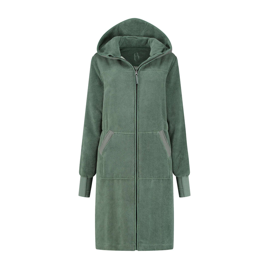 Balboa Damen-Bademantel Forest Green