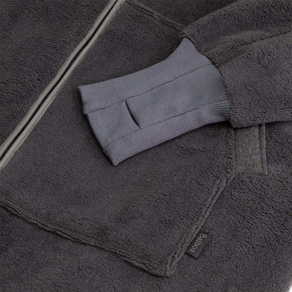 Balboa kinder badjas Space Grey