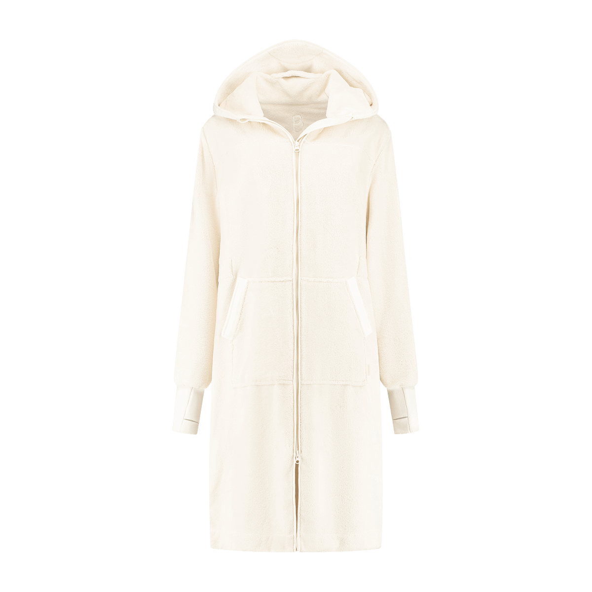 Balboa dames badjas Pebble White | size:original
