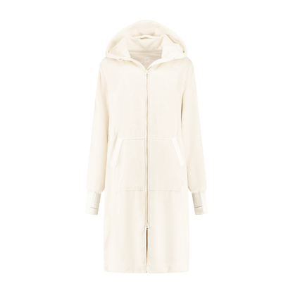 Balboa dames badjas Pebble White | size:original