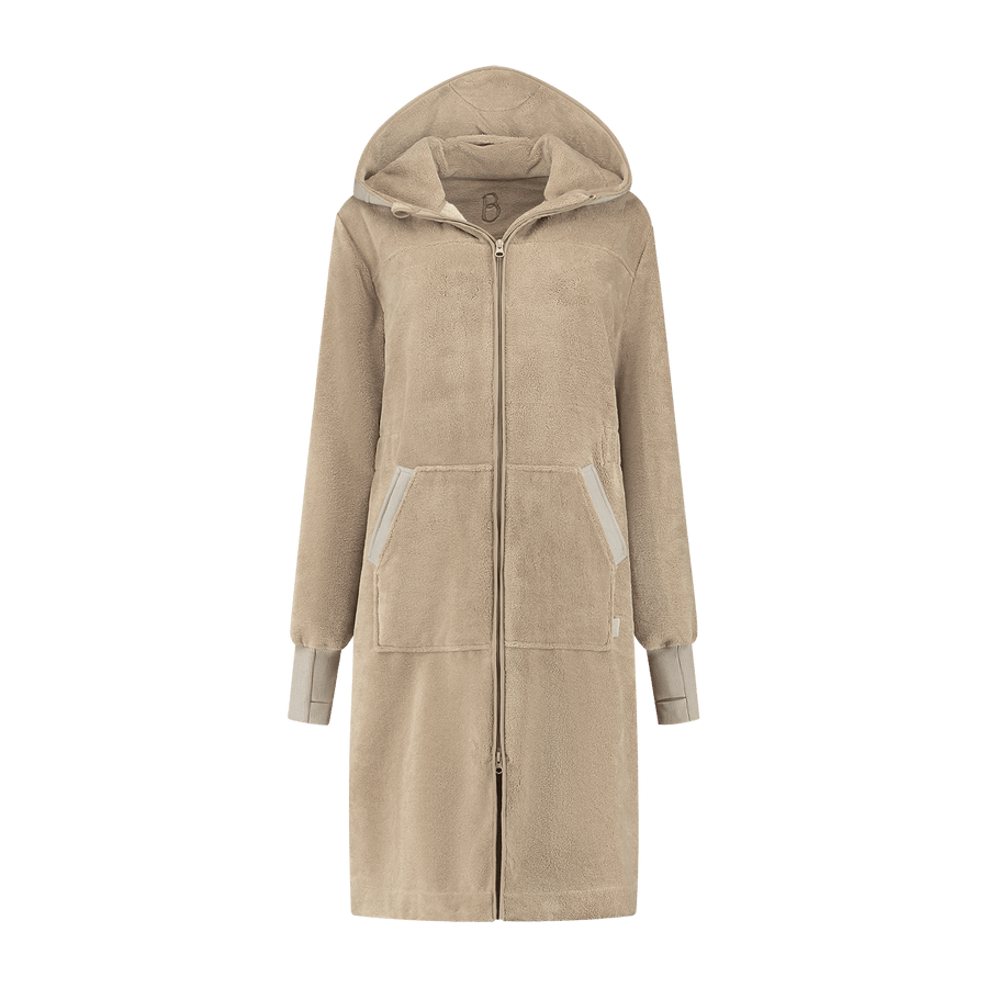 Balboa Damen-Bademantel Desert Taupe